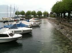 La situazione del lago Maggiore a Ranco (inserita in galleria)