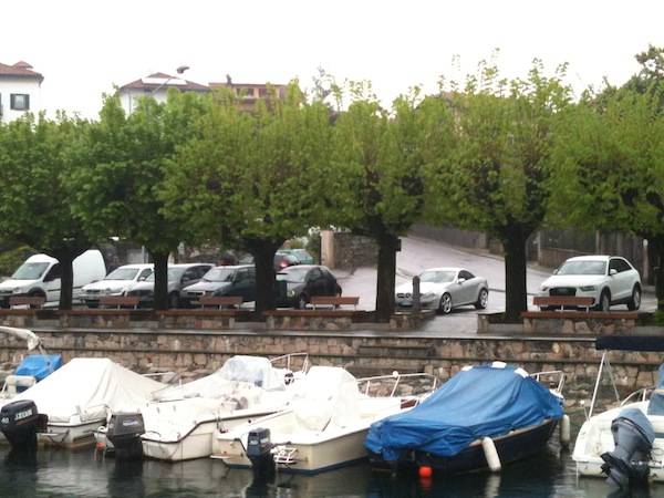 La situazione del lago Maggiore a Ranco (inserita in galleria)