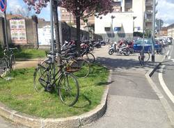 La stazione di Gallarate "invasa" dalle bici (inserita in galleria)