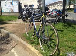 La stazione di Gallarate "invasa" dalle bici (inserita in galleria)