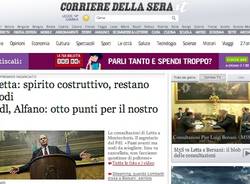Le home page del 25 aprile (inserita in galleria)