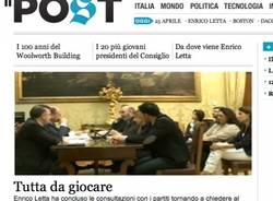 Le home page del 25 aprile (inserita in galleria)