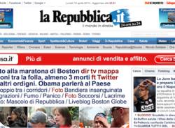 Le homepage dei giornali nella notte del 15-16 aprile (inserita in galleria)