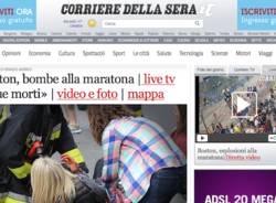 Le homepage dei giornali nella notte del 15-16 aprile (inserita in galleria)