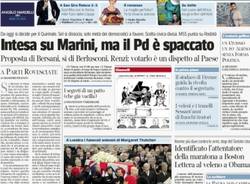 Le prime pagine di oggi (inserita in galleria)