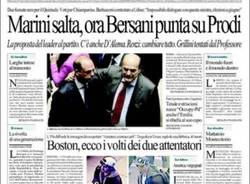 Le prime pagine di oggi (inserita in galleria)