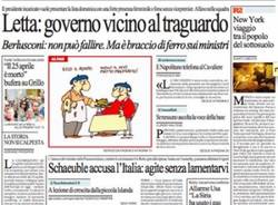 Le prime pagine di oggi (inserita in galleria)