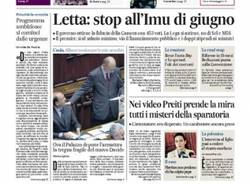 Le prime pagine di oggi (inserita in galleria)