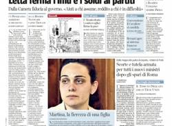 Le prime pagine di oggi (inserita in galleria)