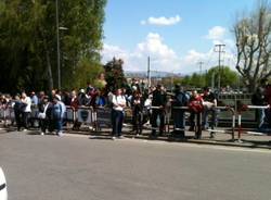 Tutto bloccato in via Morosini (inserita in galleria)