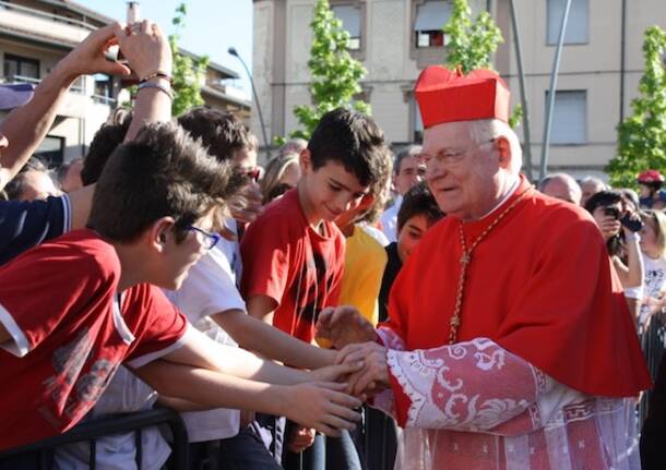 Cardinale Scola a Parabiago