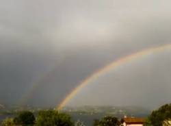 Arcobaleno su Varese 19 maggio 2013 (inserita in galleria)