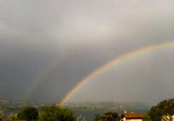 Arcobaleno su Varese 19 maggio 2013 (inserita in galleria)