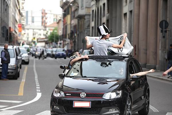 Festeggiamenti Juventini, le foto più belle (inserita in galleria)