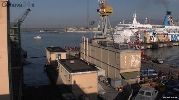 Genova, le ricerche dei dispersi (inserita in galleria)