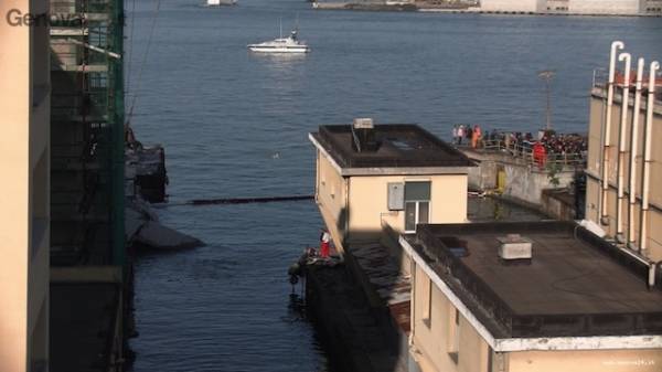 Genova, le ricerche dei dispersi (inserita in galleria)