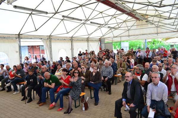 Gli antifascisti si ritrovano a Malnate (inserita in galleria)