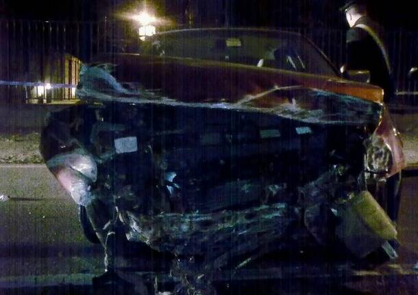 Abbatte cinta con la auto nerviano