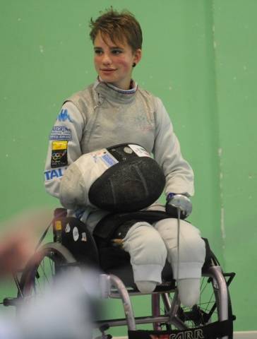 La Cimberio con Bebe Vio (inserita in galleria)