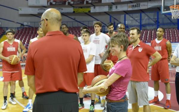 La Cimberio con Bebe Vio (inserita in galleria)