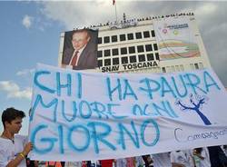 La nave della legalità verso Palermo (inserita in galleria)