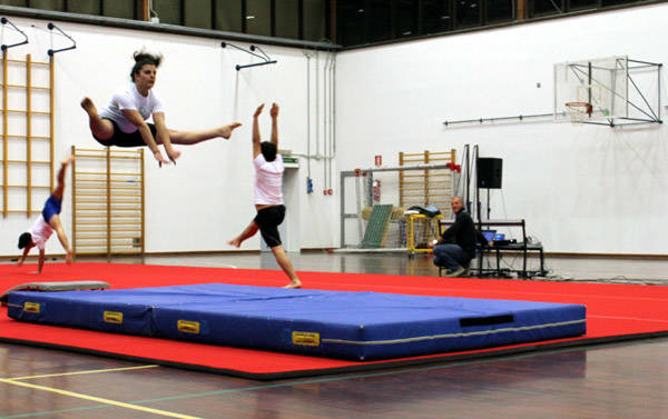 La nuova palestra del liceo Tosi (inserita in galleria)
