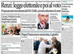 Le prime pagine di oggi (inserita in galleria)