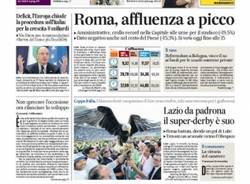 Le prime pagine di oggi (inserita in galleria)