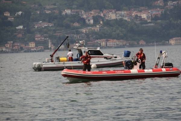 Le ricerche del sub a Castelveccana (inserita in galleria)