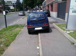 Parcheggio irregolare a Gallarate (inserita in galleria)