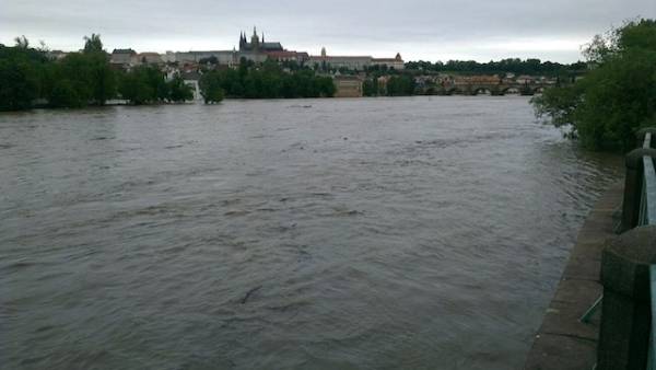 Alluvione a Praga (inserita in galleria)