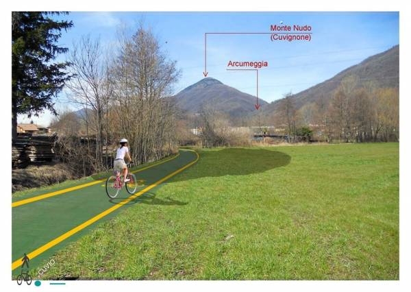 Da Luino a Gavirate in bici, il progetto (inserita in galleria)