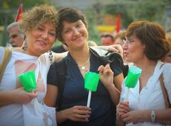 Fiaccolata per il lavoro a Varese (inserita in galleria)