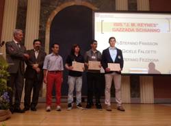 Gli studenti premiati da Univa (inserita in galleria)