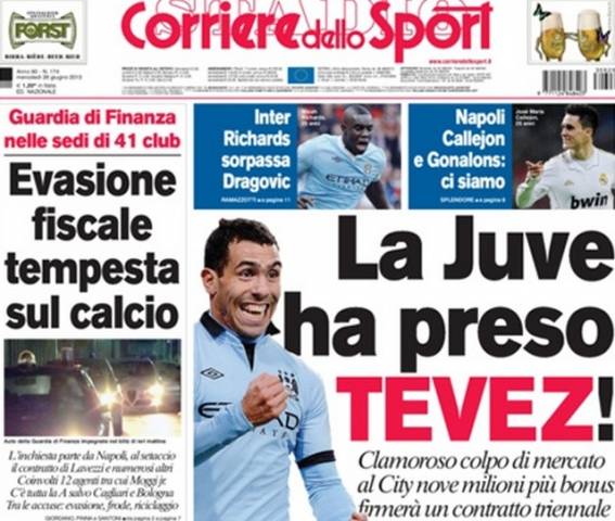 I quotidiani oggi in edicola (inserita in galleria)