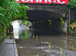 I sottopassi si riempiono di acqua (inserita in galleria)