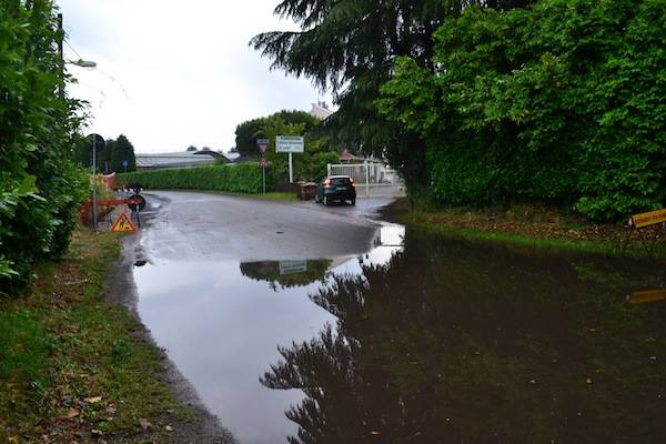 Il temporale allaga i sottopassi (inserita in galleria)