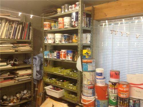 L'atelier di Giorgio Vicentini (inserita in galleria)