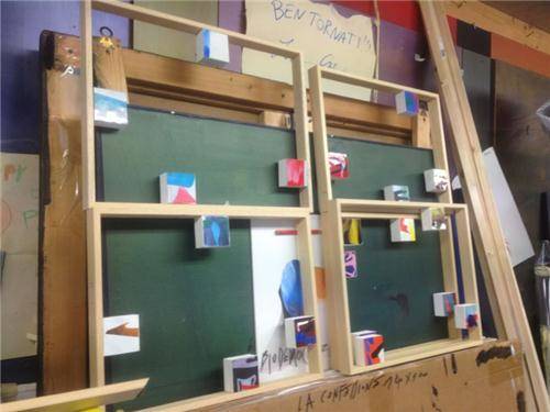 L'atelier di Giorgio Vicentini (inserita in galleria)