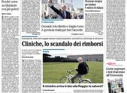 Le prime pagine di oggi (inserita in galleria)
