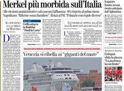 Le prime pagine di oggi (inserita in galleria)