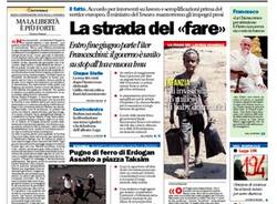 Le prime pagine di oggi (inserita in galleria)