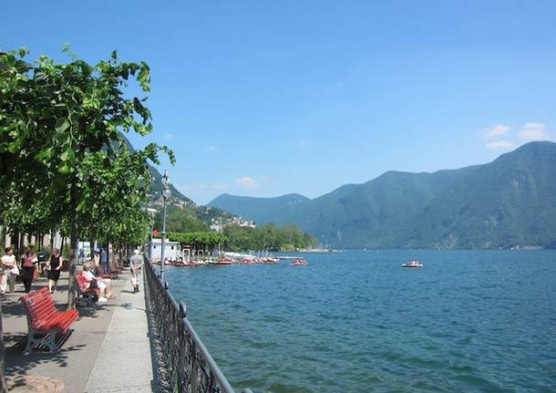 Lungolago a Lugano