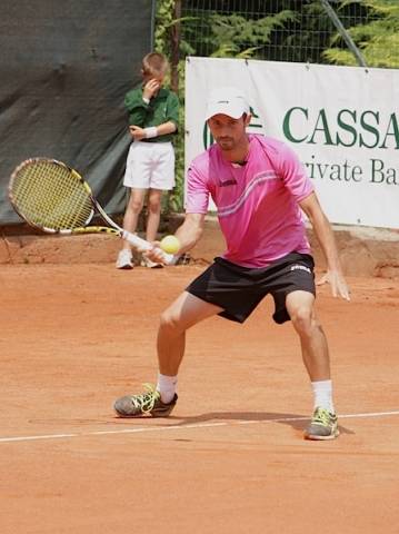 Tennis: la semifinale Brizzi-Vagnozzi a Busto (inserita in galleria)
