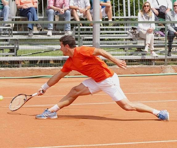 Tennis: la semifinale Brizzi-Vagnozzi a Busto (inserita in galleria)