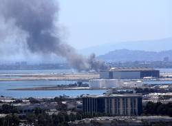 Boing in fiamme a San Francisco (inserita in galleria)