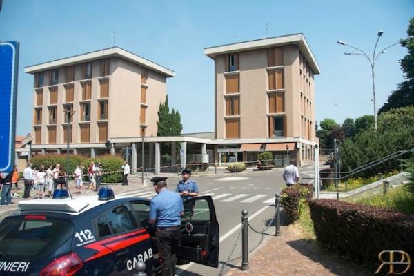 Cardano al Campo dopo la sparatoria (inserita in galleria)