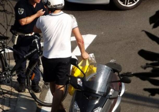 Giornata difficile per  la Polizia Locale: due incidenti