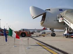 Ecco "Monte Rosa", il nuovo Boeing di Cargolux a Malpensa (inserita in galleria)