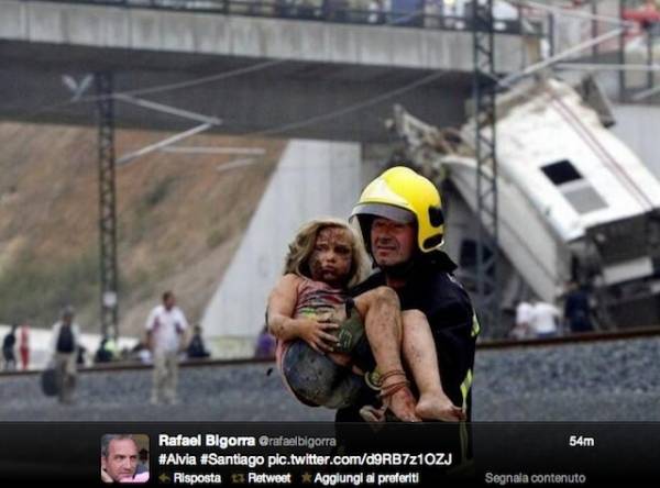 Galizia, le prime foto da twitter (inserita in galleria)